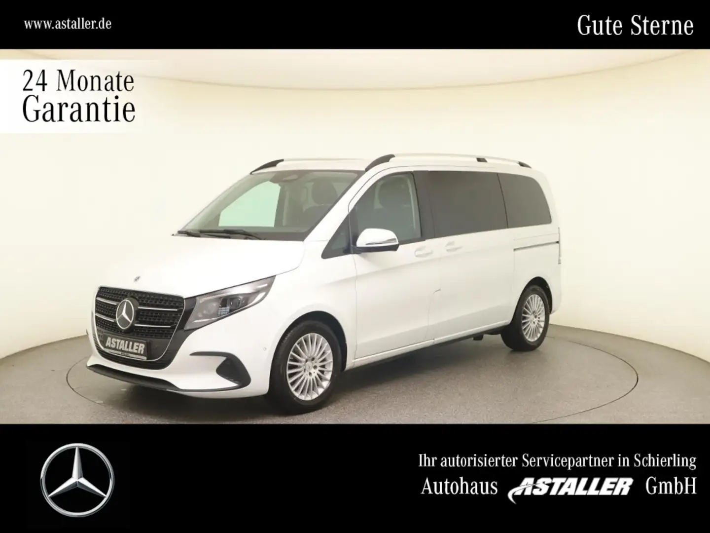 Mercedes-Benz V 250 d Style Kompakt L1 Liegep+MOPF+WiPa+Distro White - 1