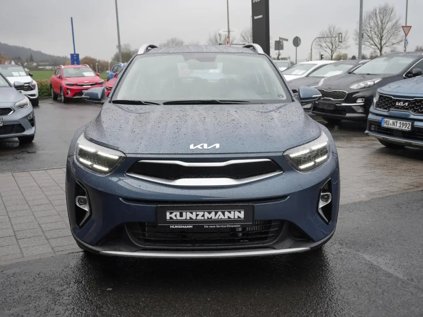 Kia Stonic 1.0T DCT Vision Navi Kamera Lenkradheizung Blau - 2
