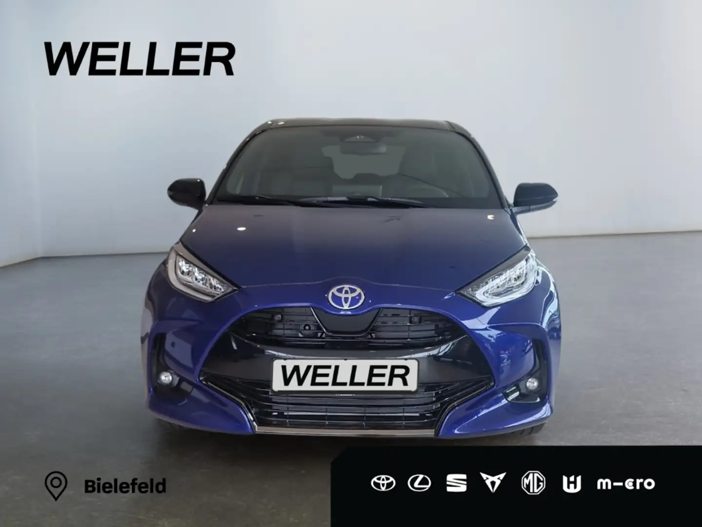 Toyota Yaris Hybrid 130 1.5 Style Plus *LED*CAM*CarPlay* Blau - 2