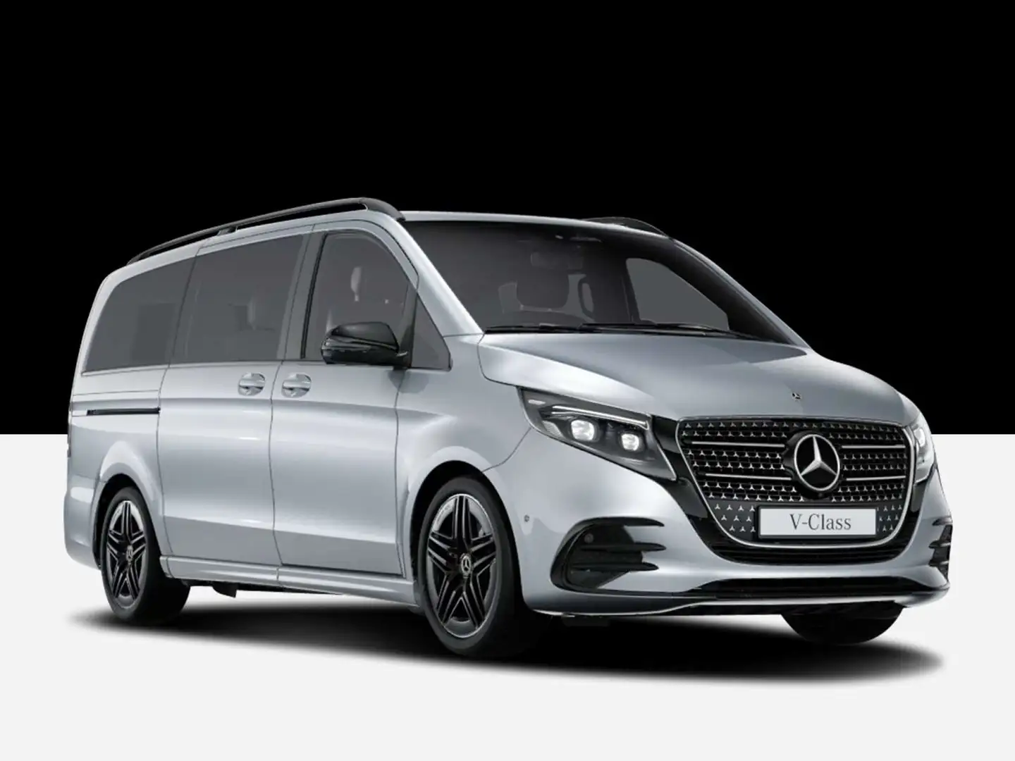 Mercedes-Benz V 300 V 300 d AVANTGARDE Lang  AMG Line/Basic/Navi/Klima Argent - 1