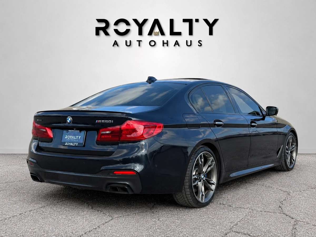 2018 BMW 5 Series M550i xDrive  M Sport Navi 360Camera Highly Option — снимка 1