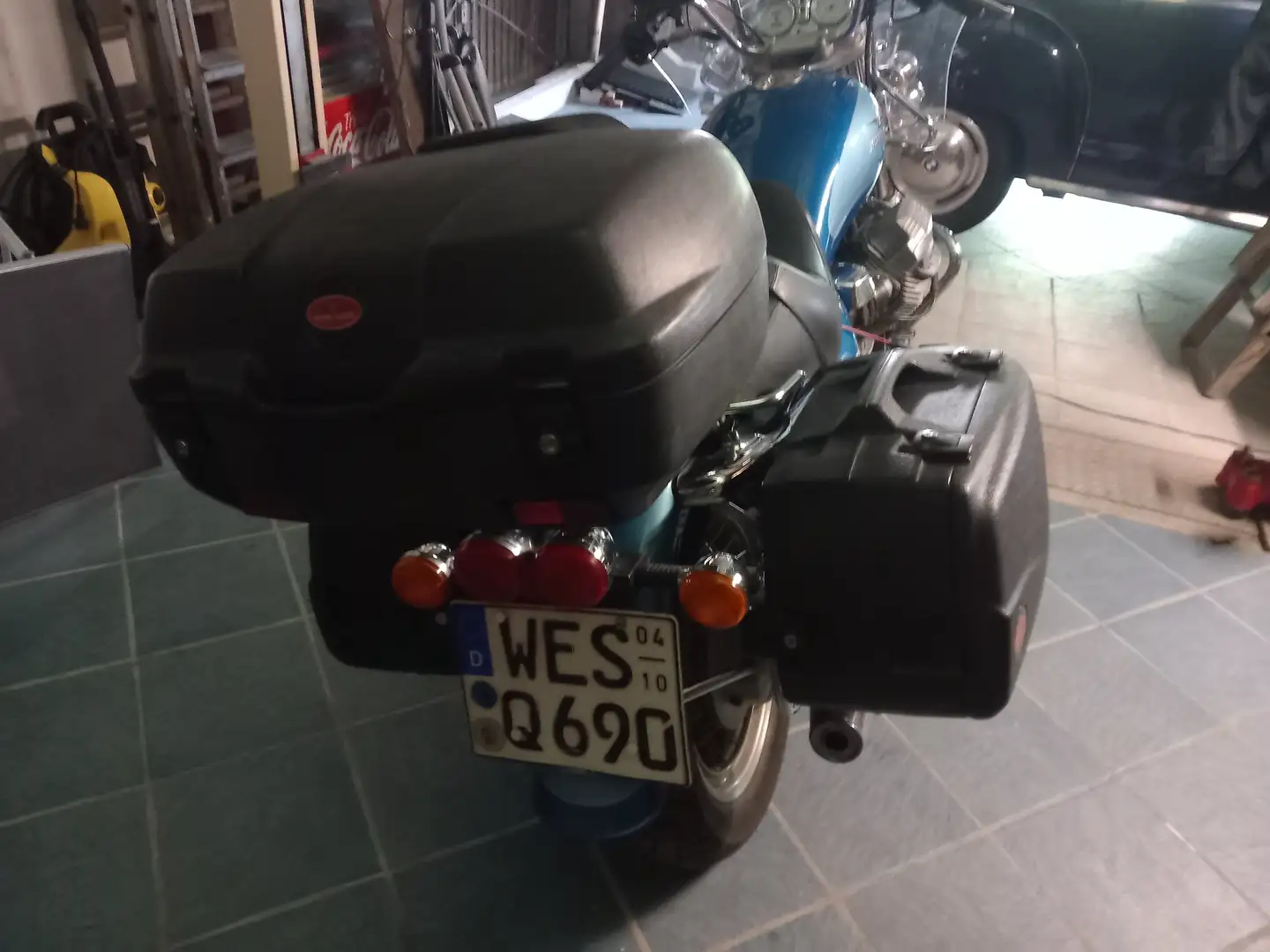Moto Guzzi California 1100 ev Albastru - 1