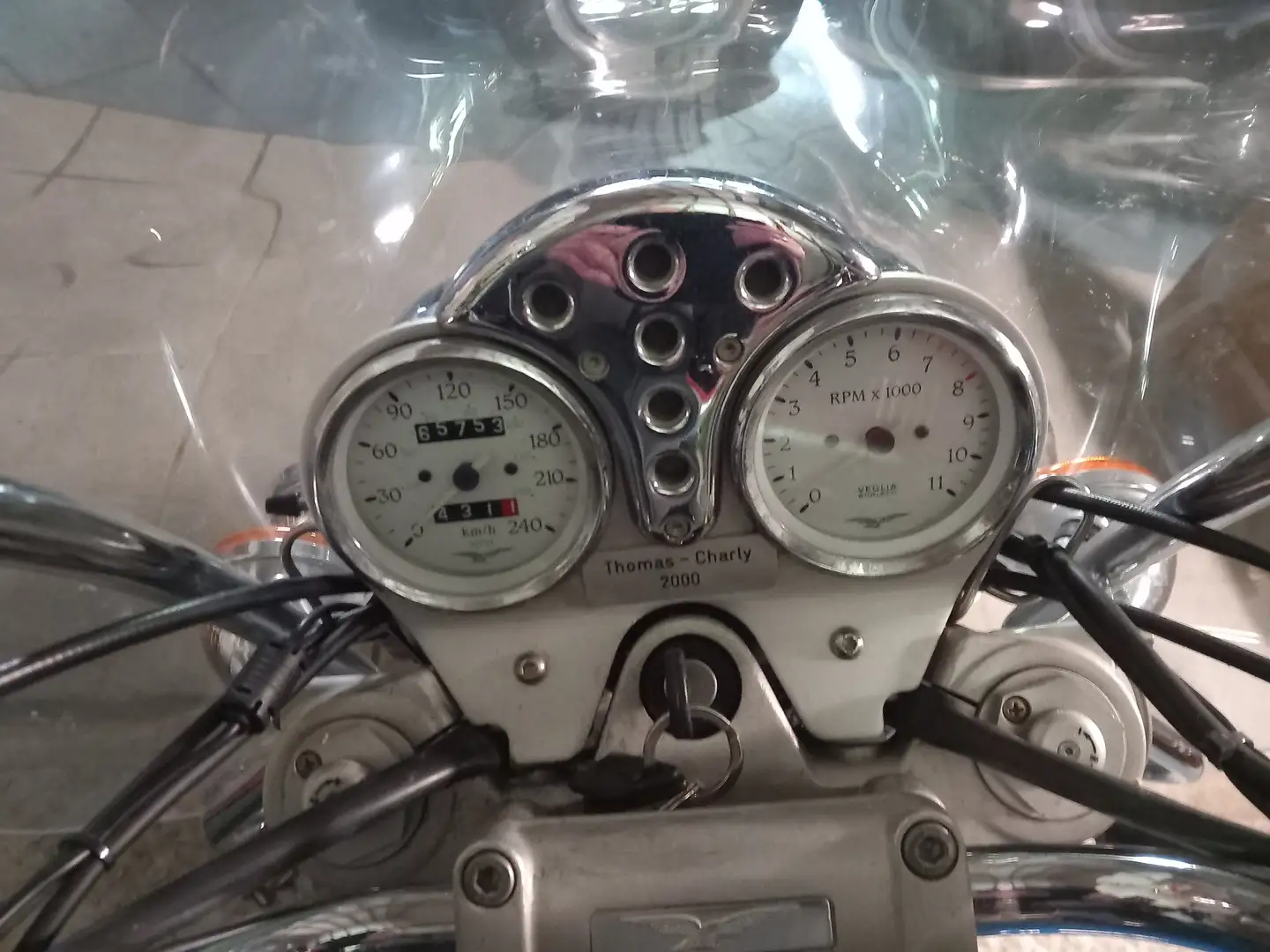 Moto Guzzi California 1100 ev Albastru - 2