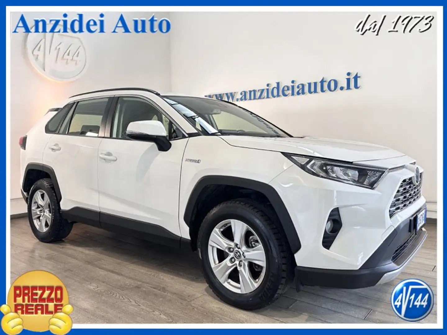 Toyota RAV 4 2.5 Hybrid (218CV) E-CVT Active Bianco - 1