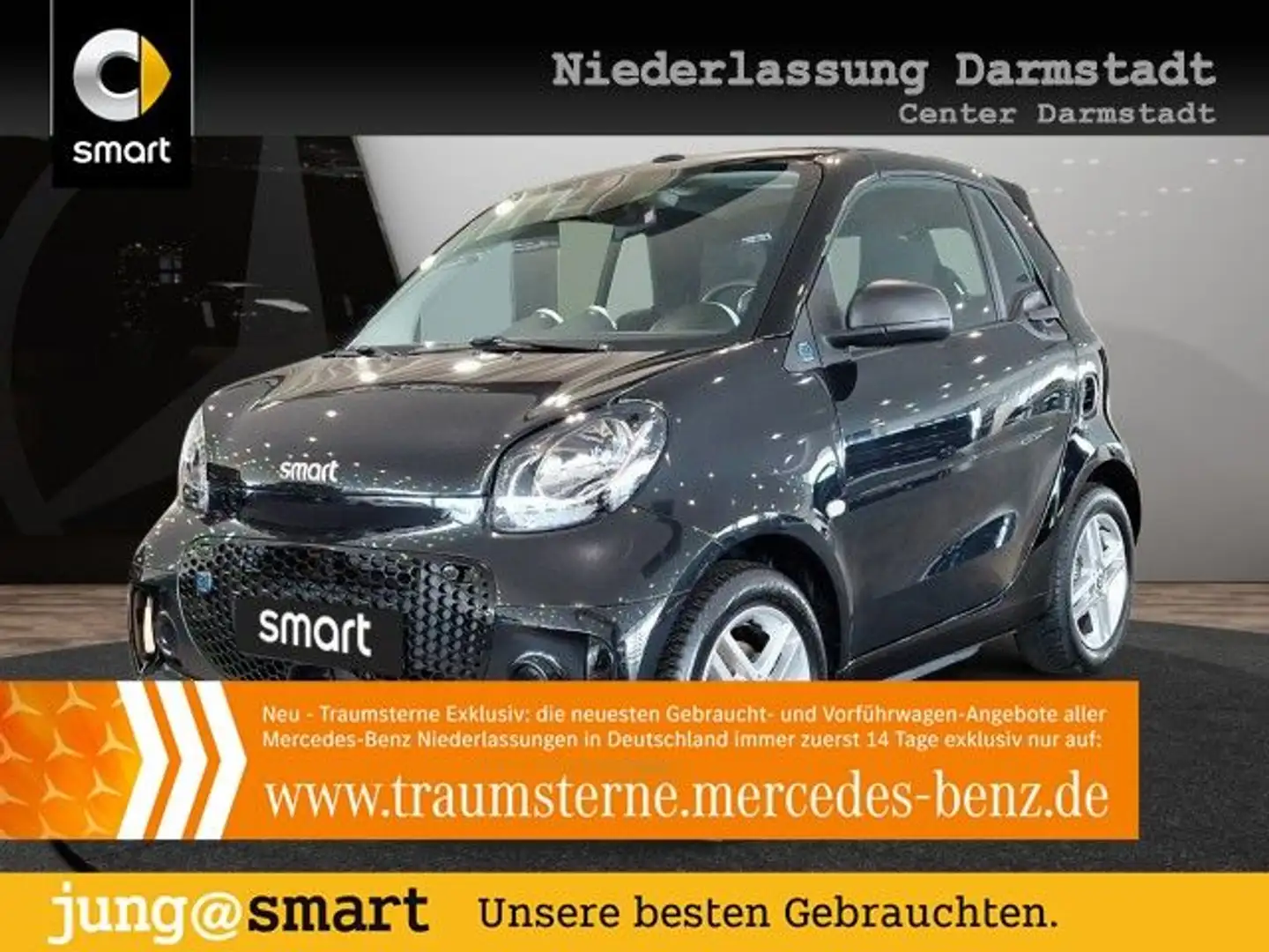 smart forTwo EQ 60kWed cool&Audio SHZ Dig Radio Tempom Zwart - 1