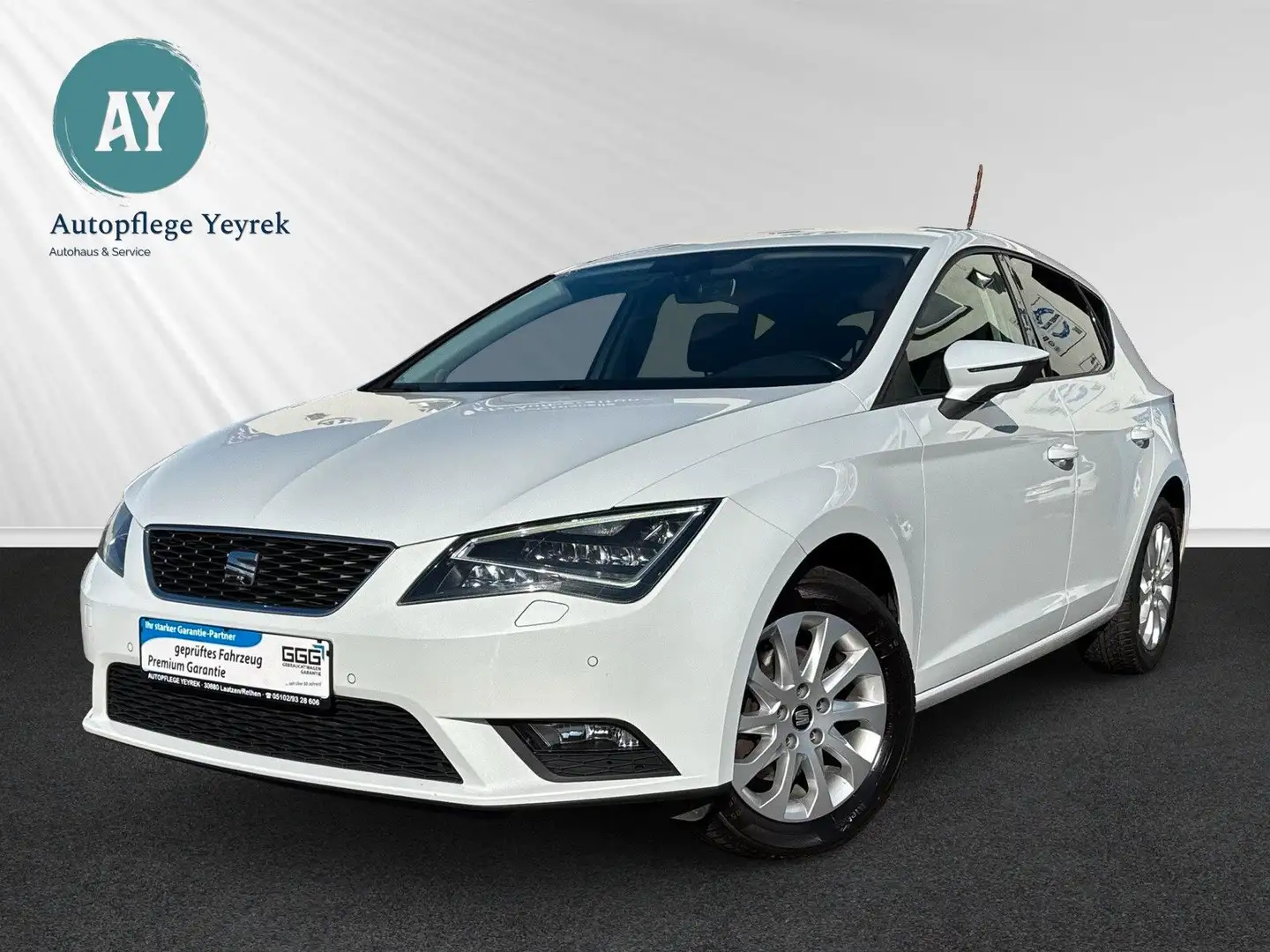 SEAT Leon Style |App Connect|Led|Navi|Tempomat|Shz|++ Blanc - 2