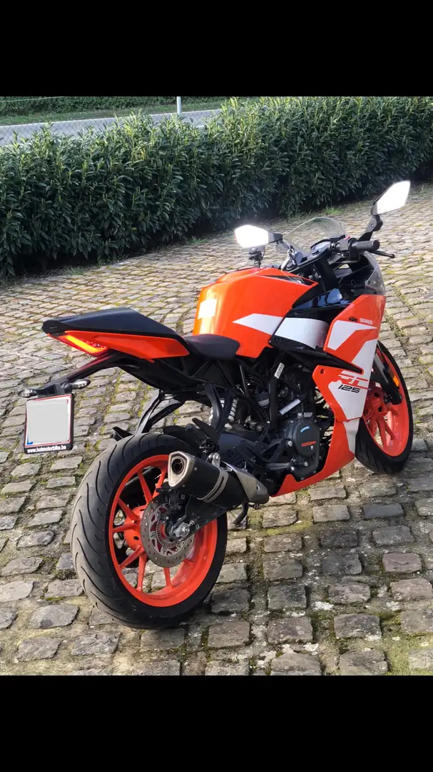 KTM RC 125 KTM 125 RC 2018 Orange - 2