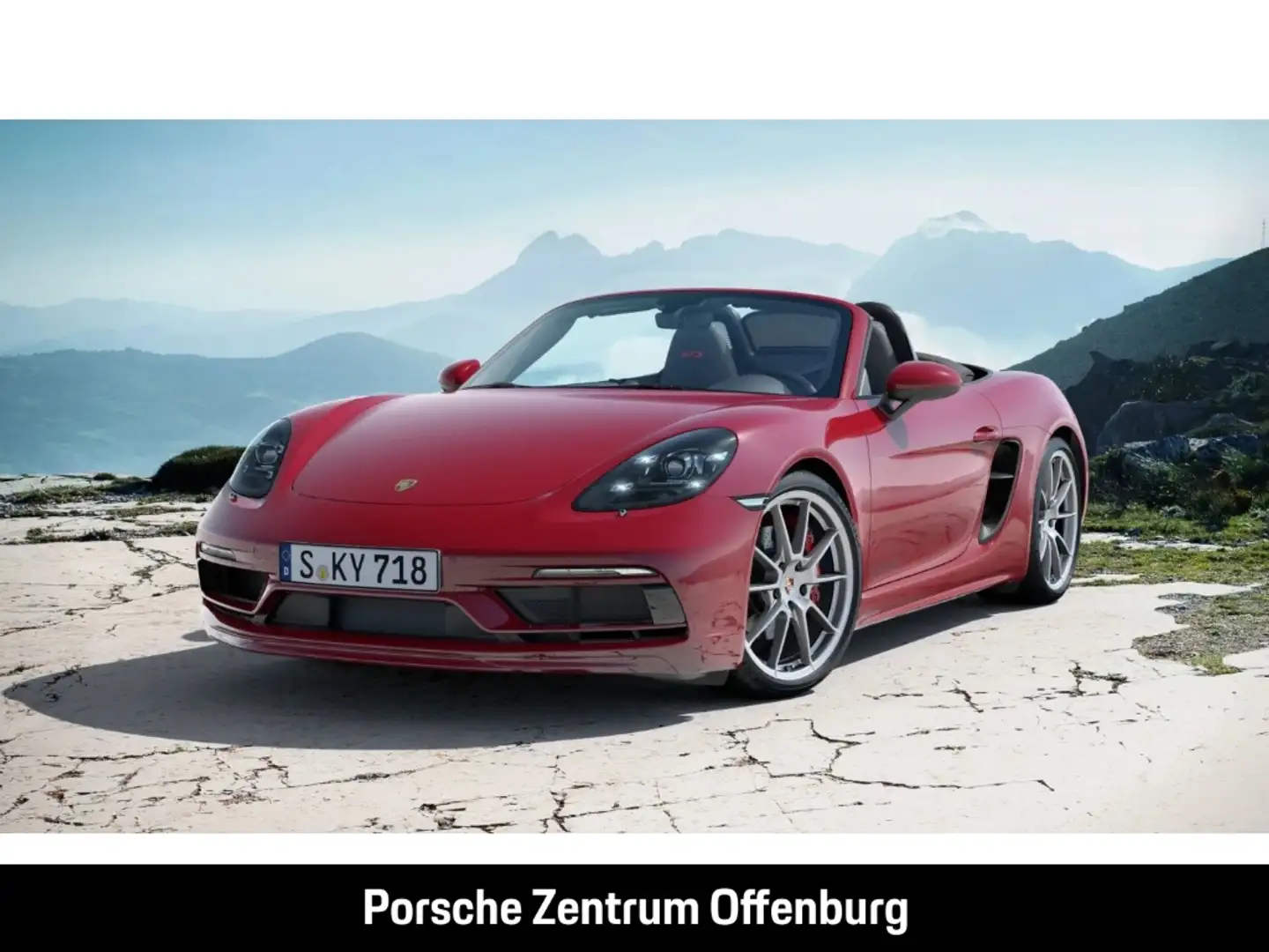 Porsche Boxster 718 GTS 4.0 Rot - 1