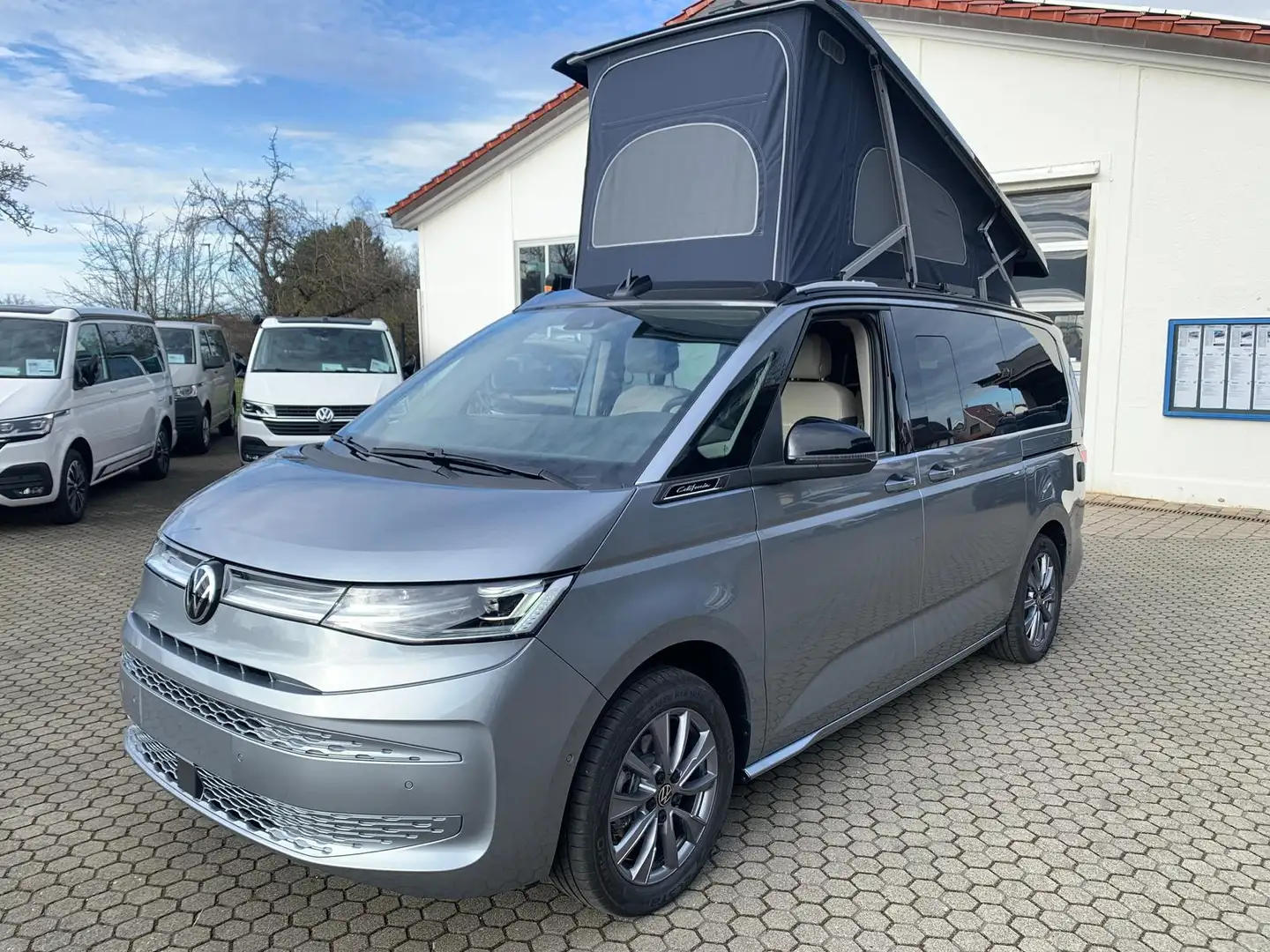 Volkswagen T7 California Ocean ArtVelours AHK ~30% UPE103t€ Argent - 1