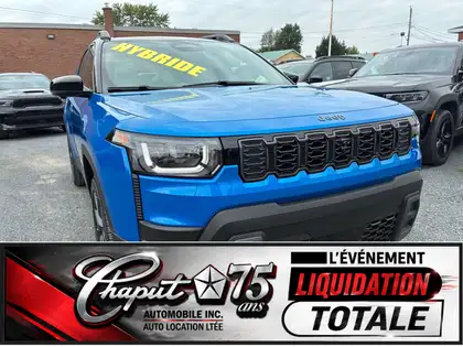 Blue 2026 Jeep Cherokee SUV / Crossover Four-Wheel Drive Automatic
