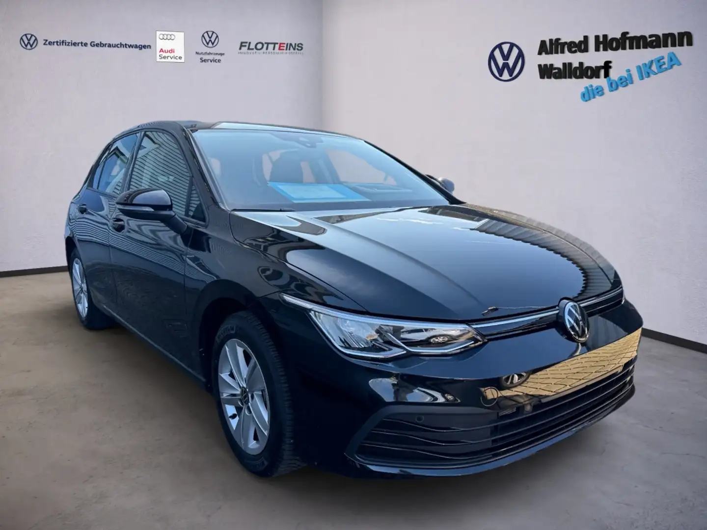 Volkswagen Golf VIII 2.0 TDI DSG LIFE AHK NAVI LED Noir - 2