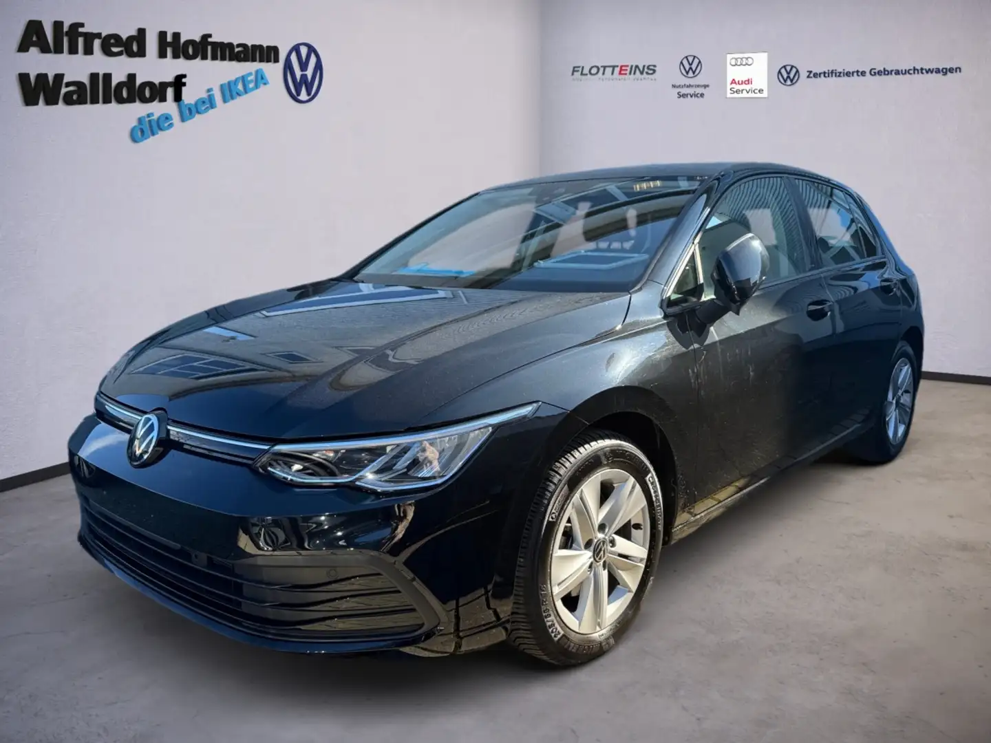 Volkswagen Golf VIII 2.0 TDI DSG LIFE AHK NAVI LED Noir - 1
