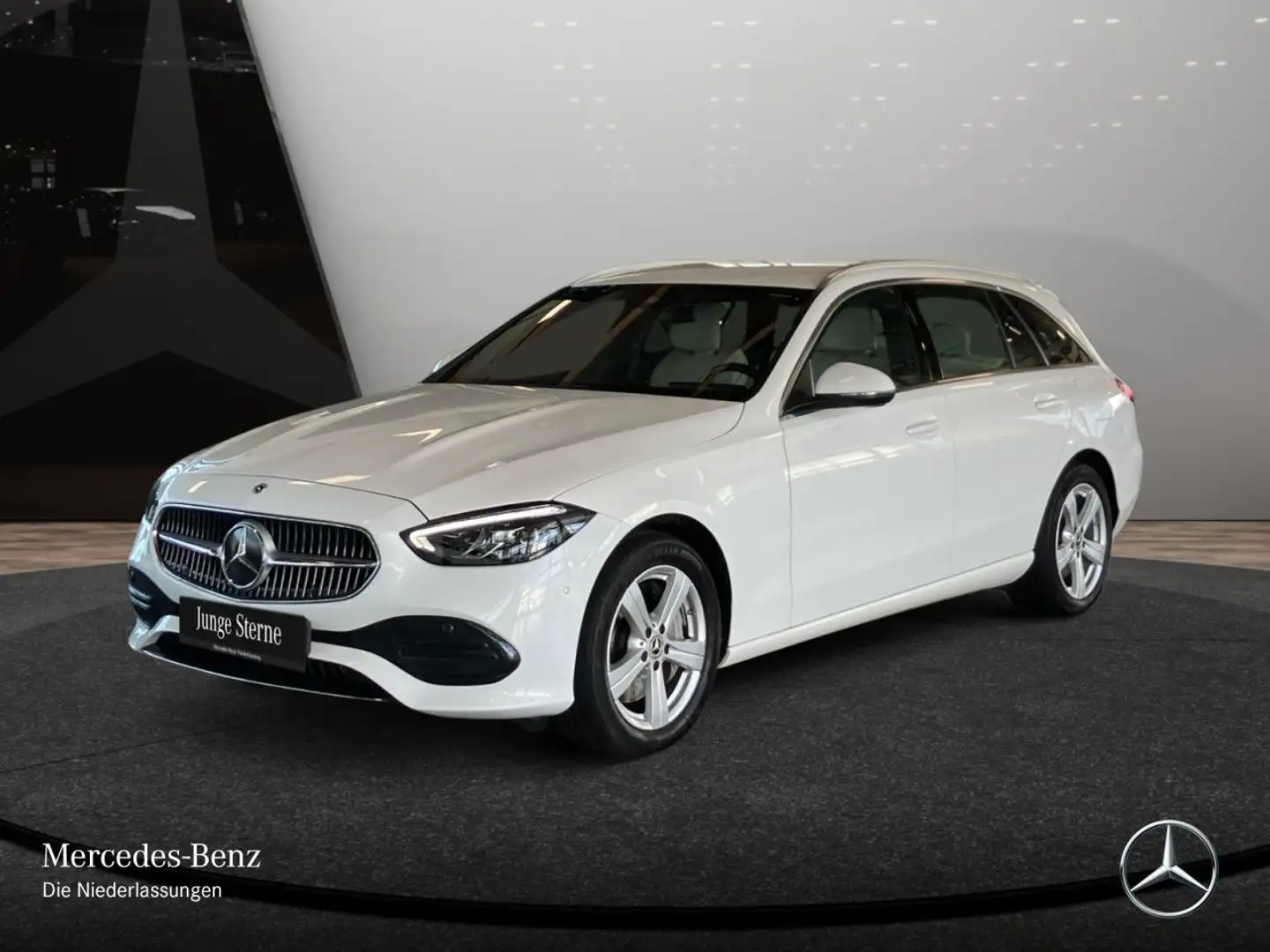 Mercedes-Benz C 300 e T AVANTG+AHK+LED+KAMERA+KEYLESS+9G Weiß - 2