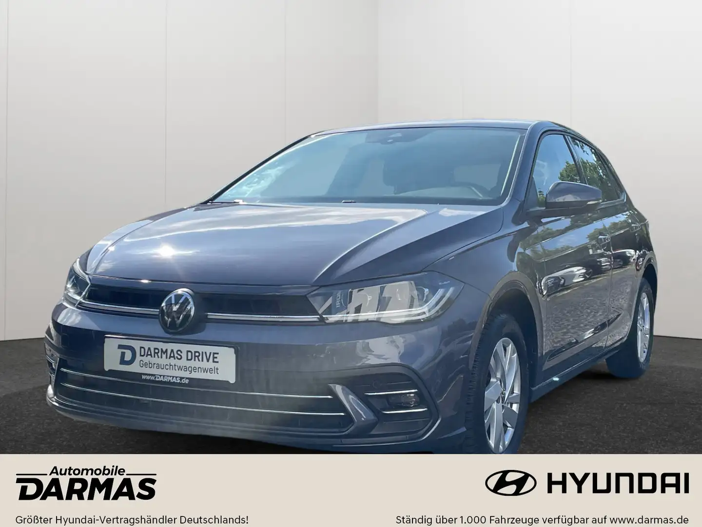 Volkswagen Polo Polo 1.0 TSI Style Navi Pro DAB Plus Matrix-LED Gris - 1
