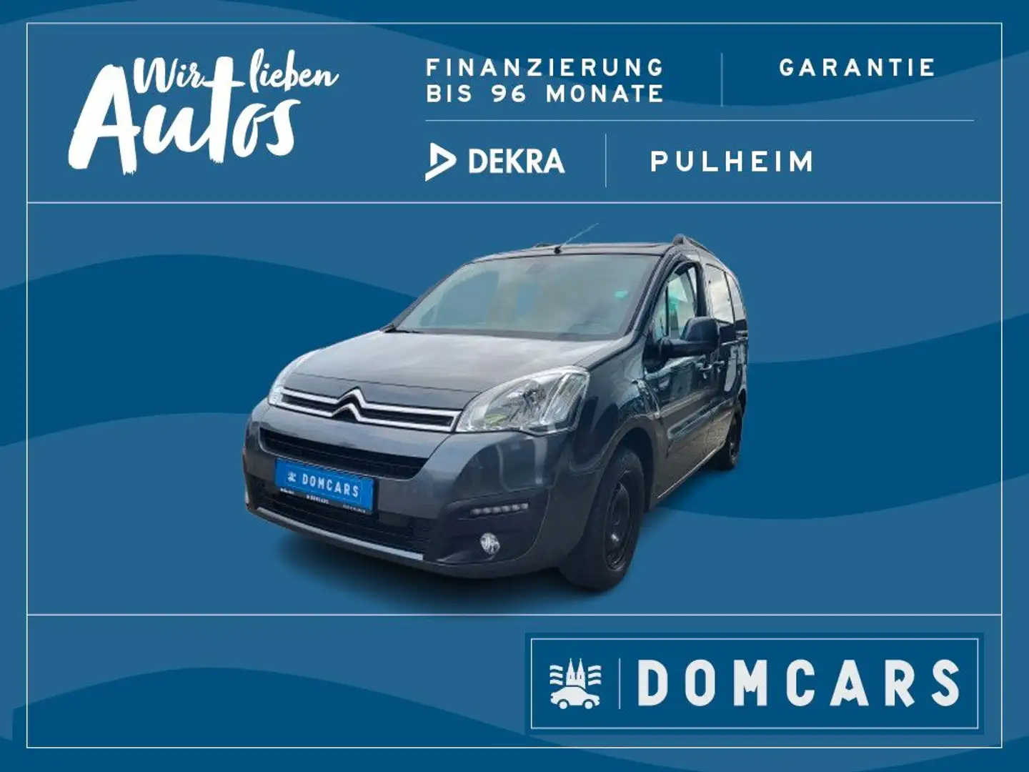 Citroen Berlingo Kombi Shine/PANO/GARANTIE/KLIMA/EURO 6/ Gris - 1