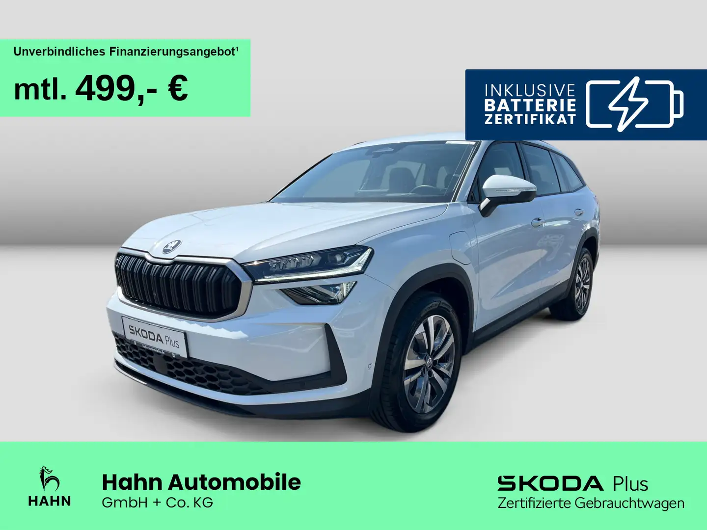 Skoda Kodiaq 1.5TSI iV DSG Selection Matrix Navi 360° Weiß - 1