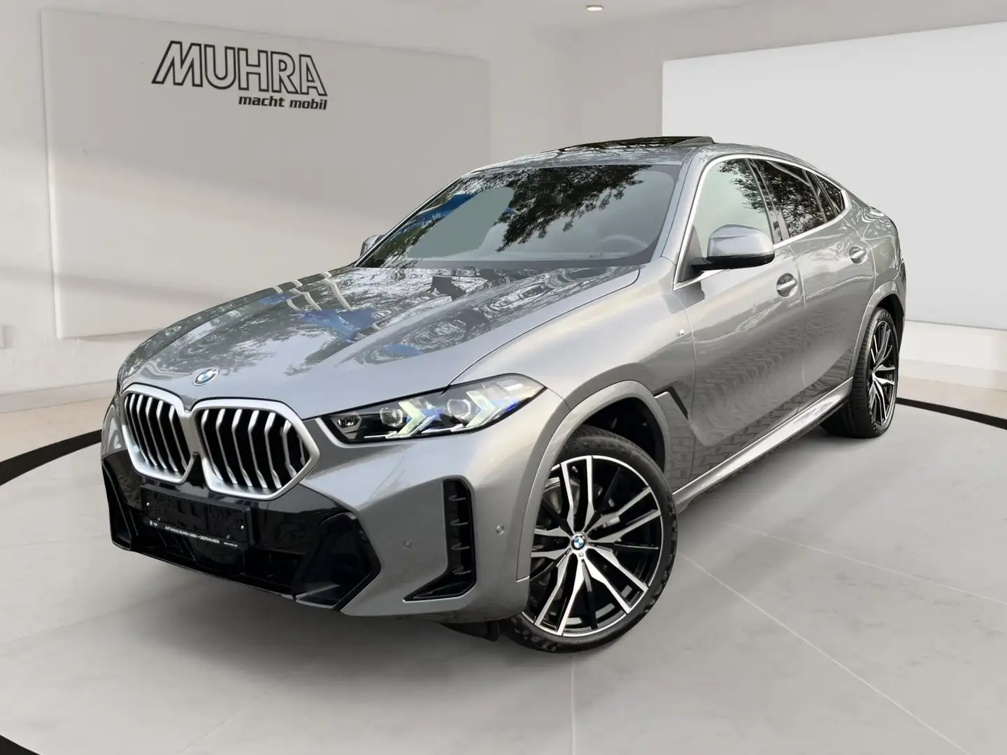 BMW X6 xDrive30d M Sport 22" AHK Memorysitz Pano Harman K Gris - 2