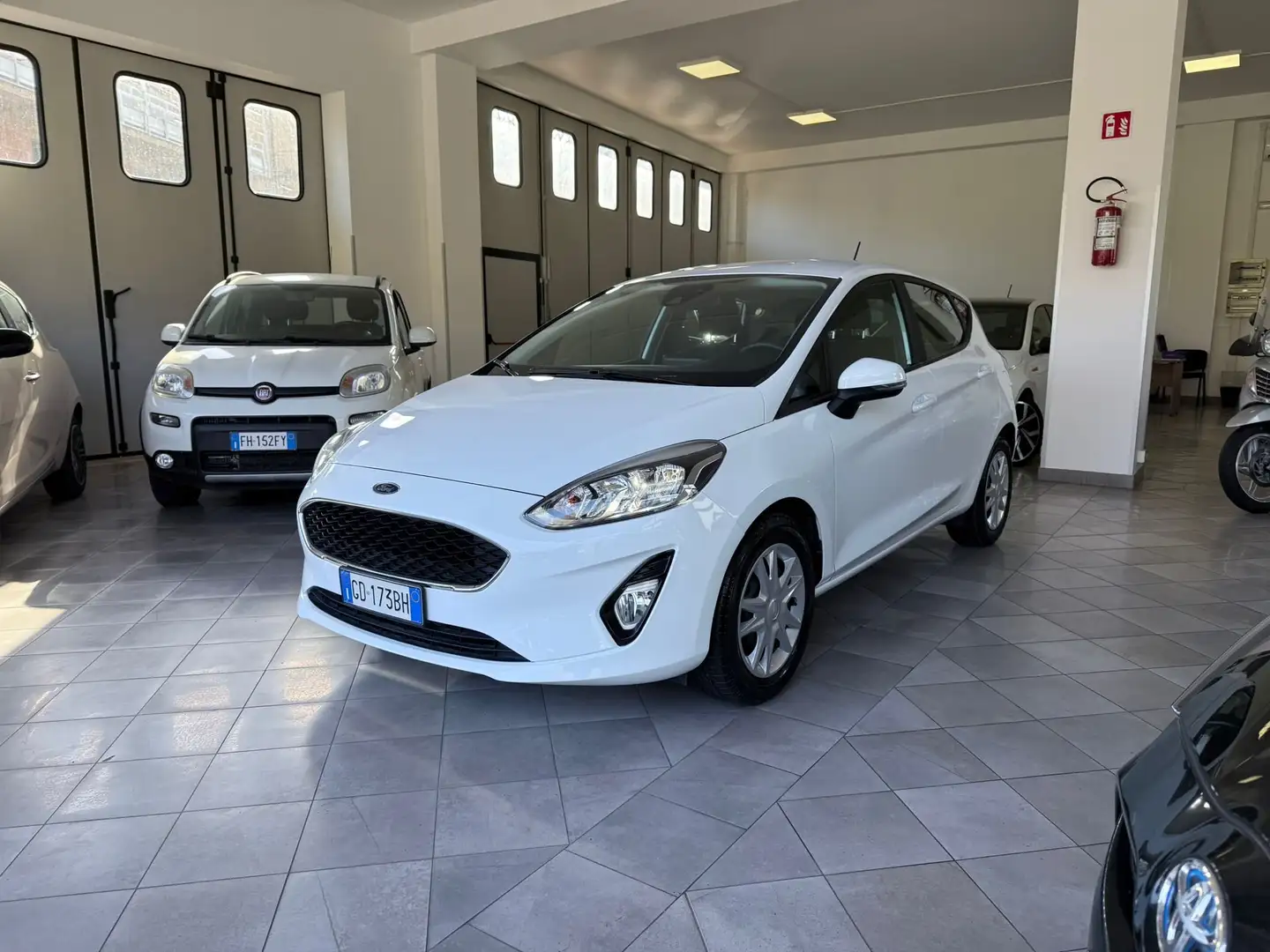 Ford Fiesta Fiesta 5p 1.5 ecoblue Titanium 85cv s Blanc - 1