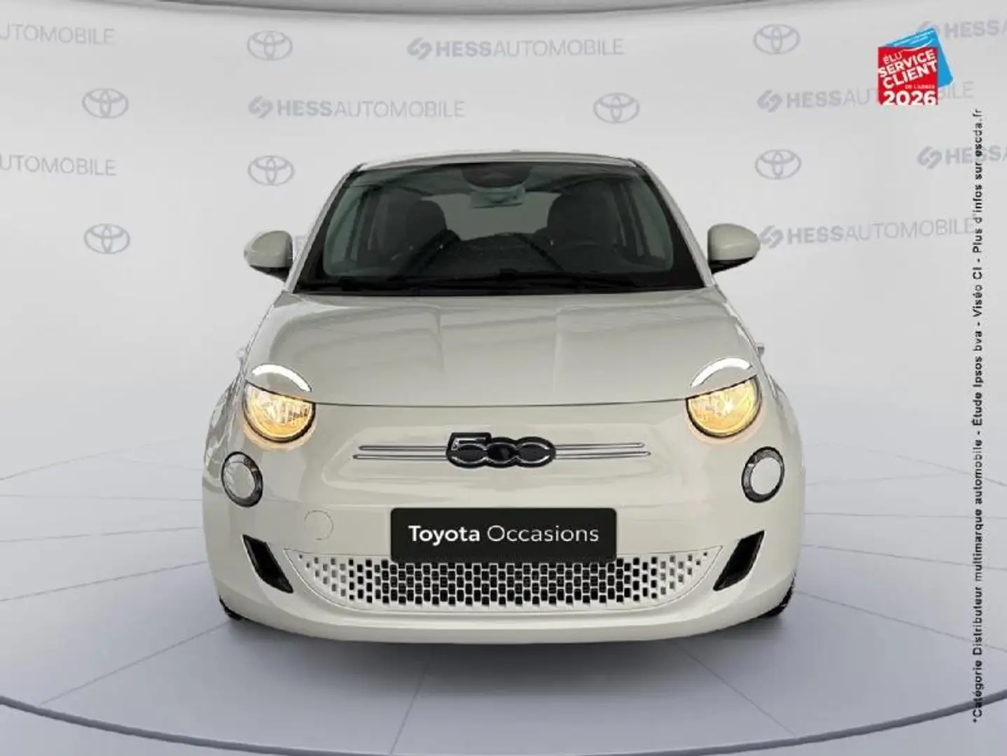 Fiat 500e e 95ch Action Blanc - 2