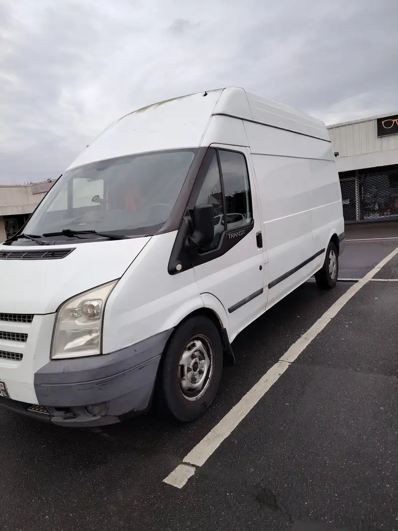 Ford Transit TRANSIT  CAB  330  TDCi 125 Blanc - 2