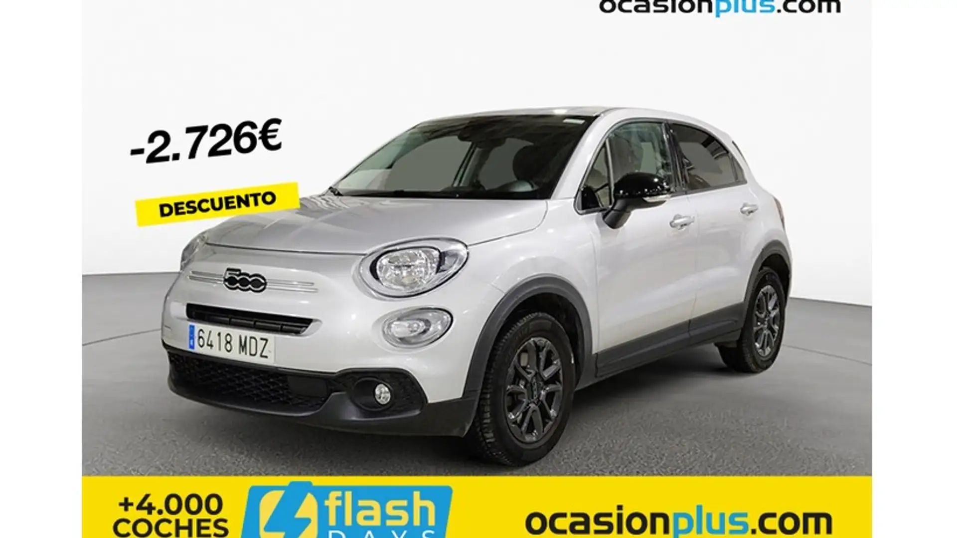 Fiat 500X 1.5 Hybrid Monotrim DDCT Plateado - 1