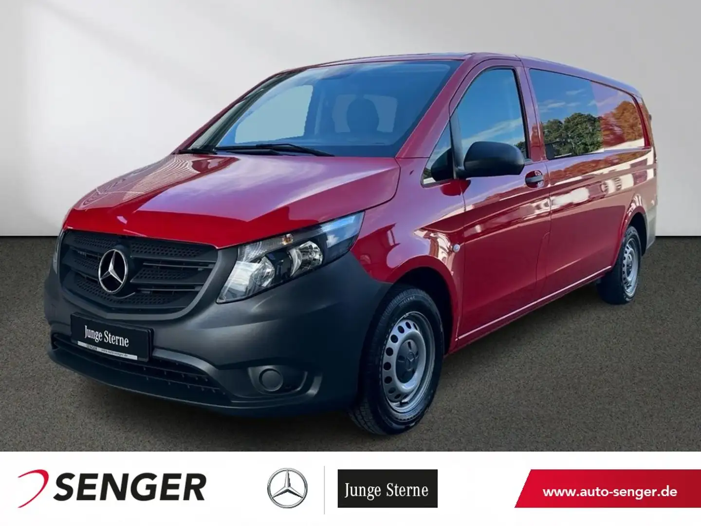 Mercedes-Benz Vito 114 CDI Mixto extralang Klima Standhzg 9G Rot - 1
