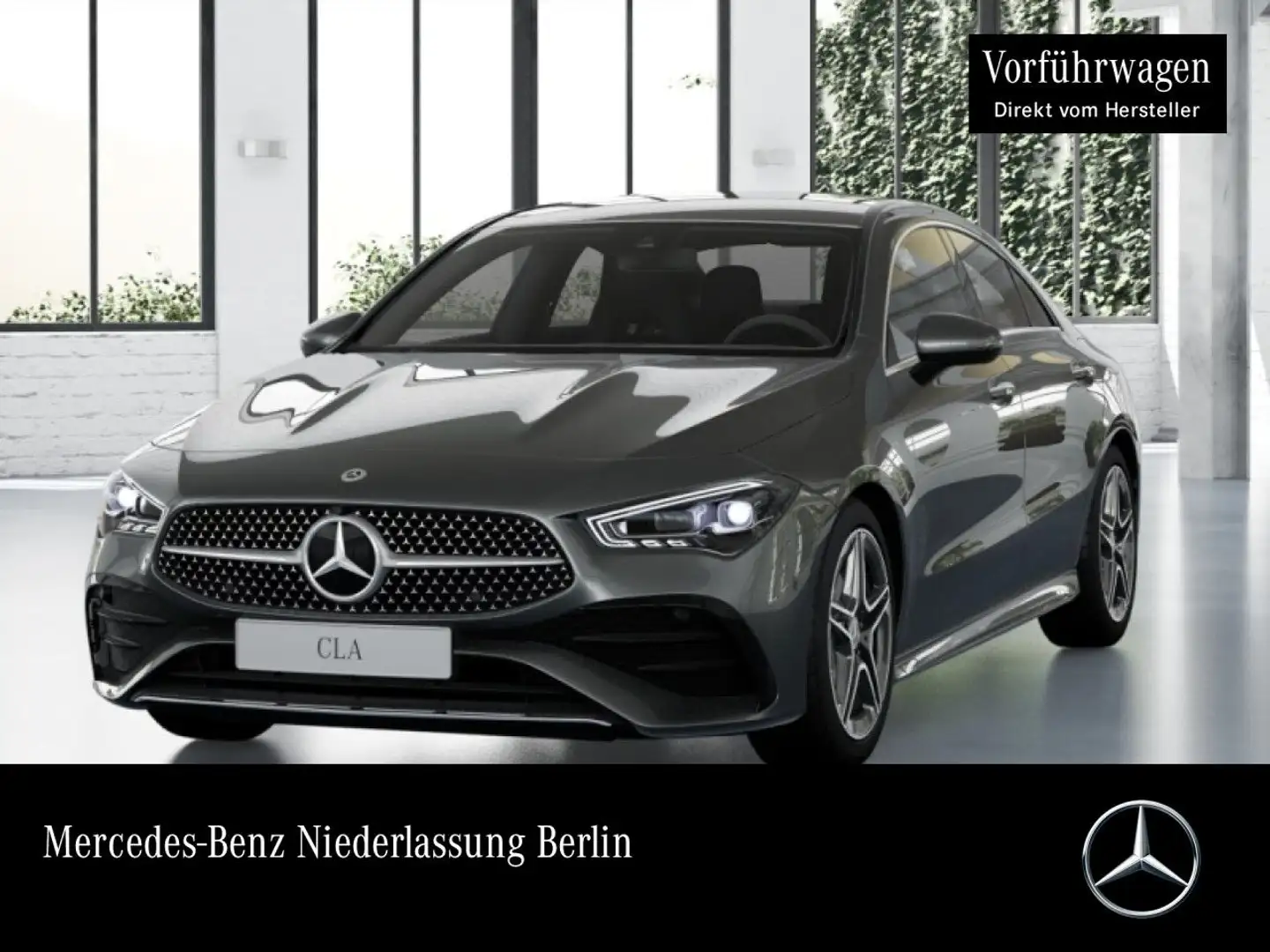Mercedes-Benz CLA 200 AMG+360°+AHK+MULTIBEAM+TOTW+KEYLESS+7G Grau - 1