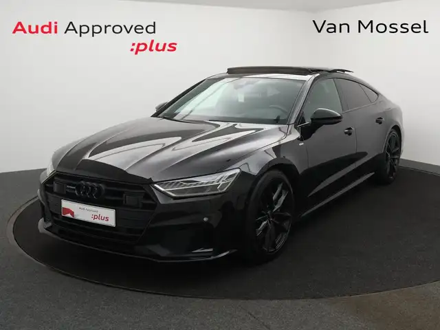 Audi A7 Sportback PHEV Audi A7 Sportback  50TFSIe QUATTRO 300PK 3X S-LINE *PANO DAK*LEDER*NAVI*ZWARTE VELGEN*BLTH*CRUISE*PDC*...