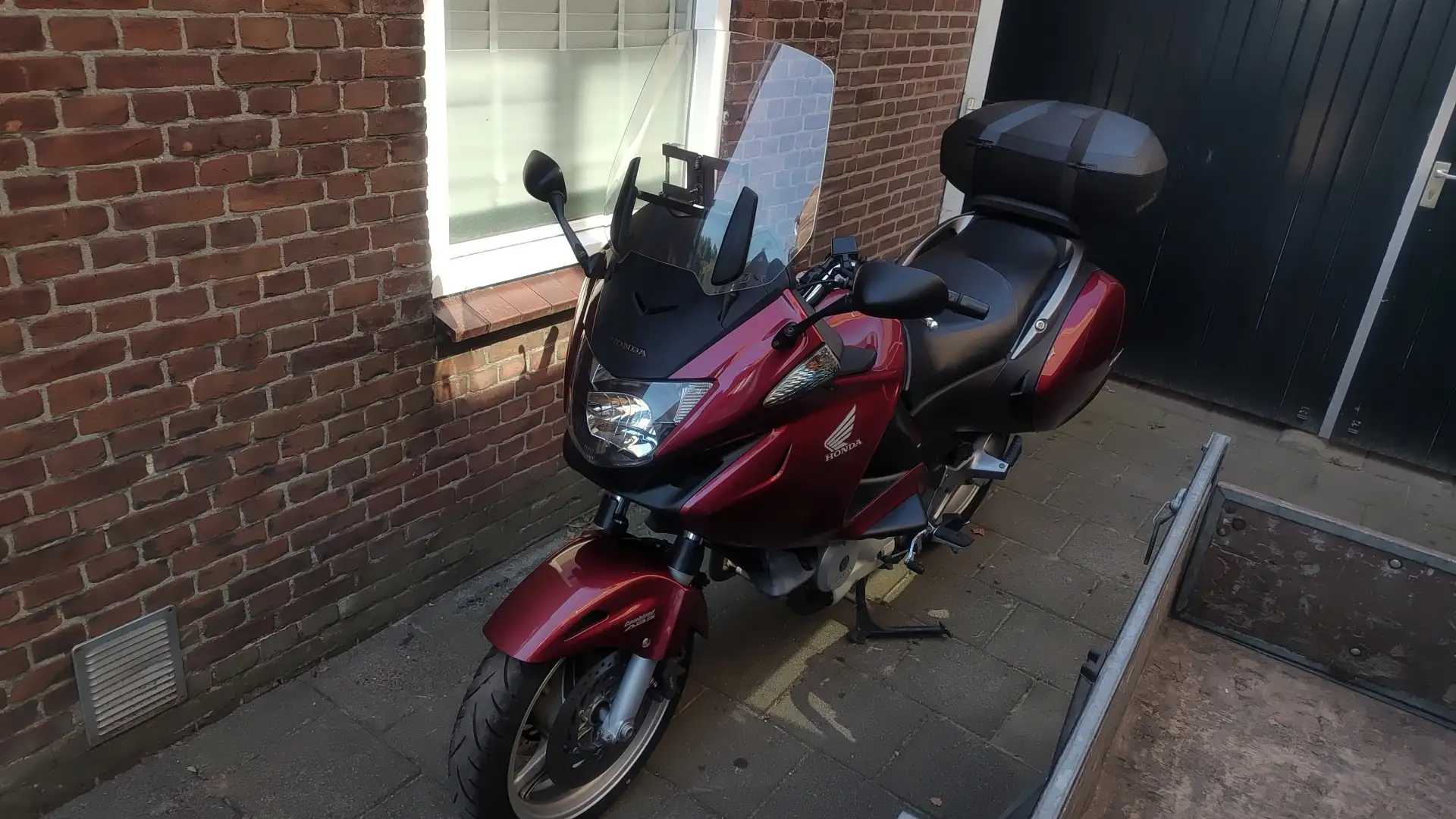 Honda NT 700 weg is pech nette motor Rojo - 2