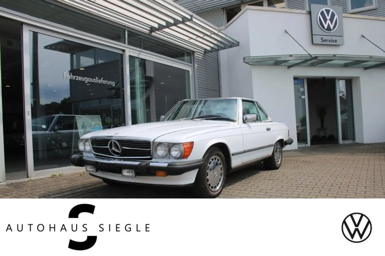 Mercedes-Benz SL 560 560 SL  Leder Klimaautomatik H-Kennzeichen Weiß - 1