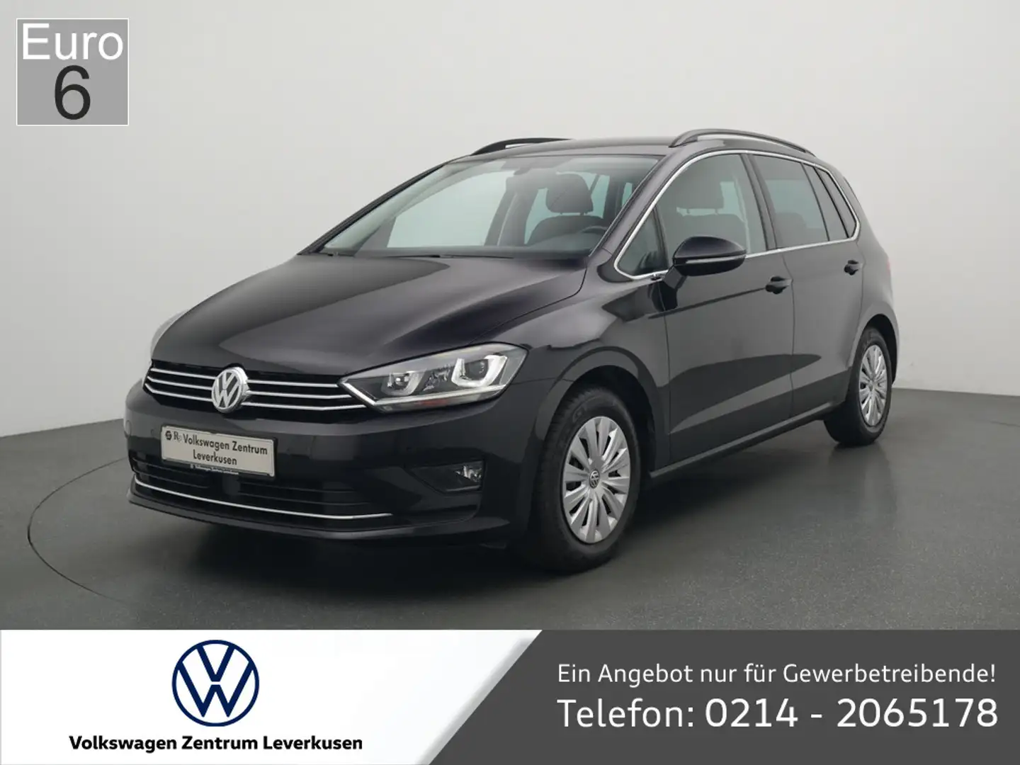 Volkswagen Golf Sportsvan Highline NAVI KAM AHK SHZ XENO Noir - 1