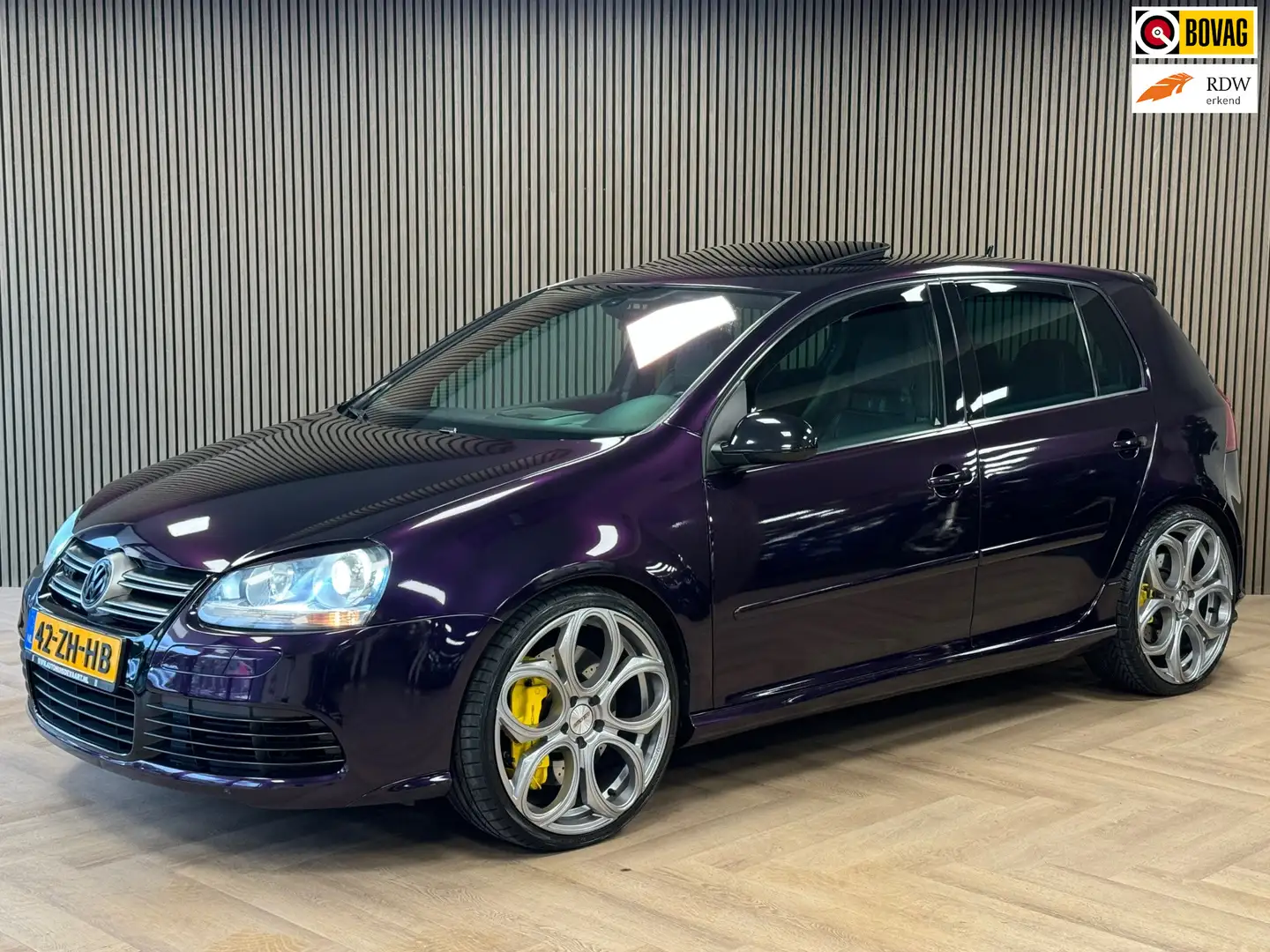 Volkswagen Golf 3.2 R32 FORGE MOTORSPORT SCHUIFDAK AIRCO CRUISE PD Paars - 1