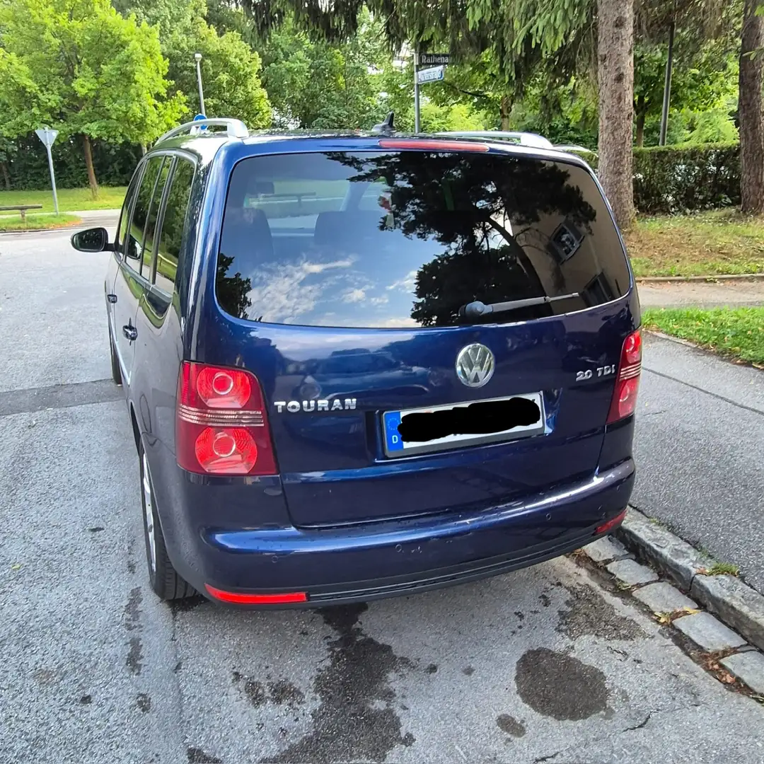 Volkswagen Touran 2.0 TDI R-Line Edition Blau - 2