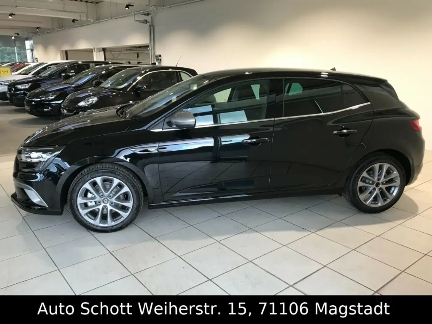 Renault Megane IV GT-Line TCe 160 Automatik Zwart - 2