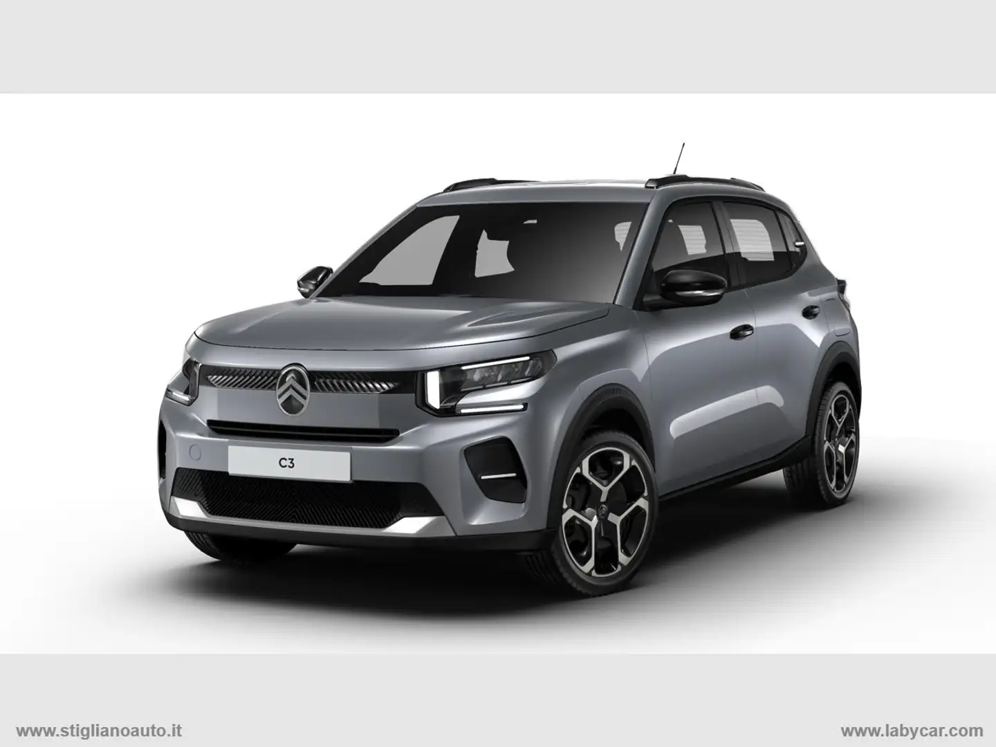 Citroen C3 PureTech 100 S&S Plus UFF.ITALIA Grigio - 1