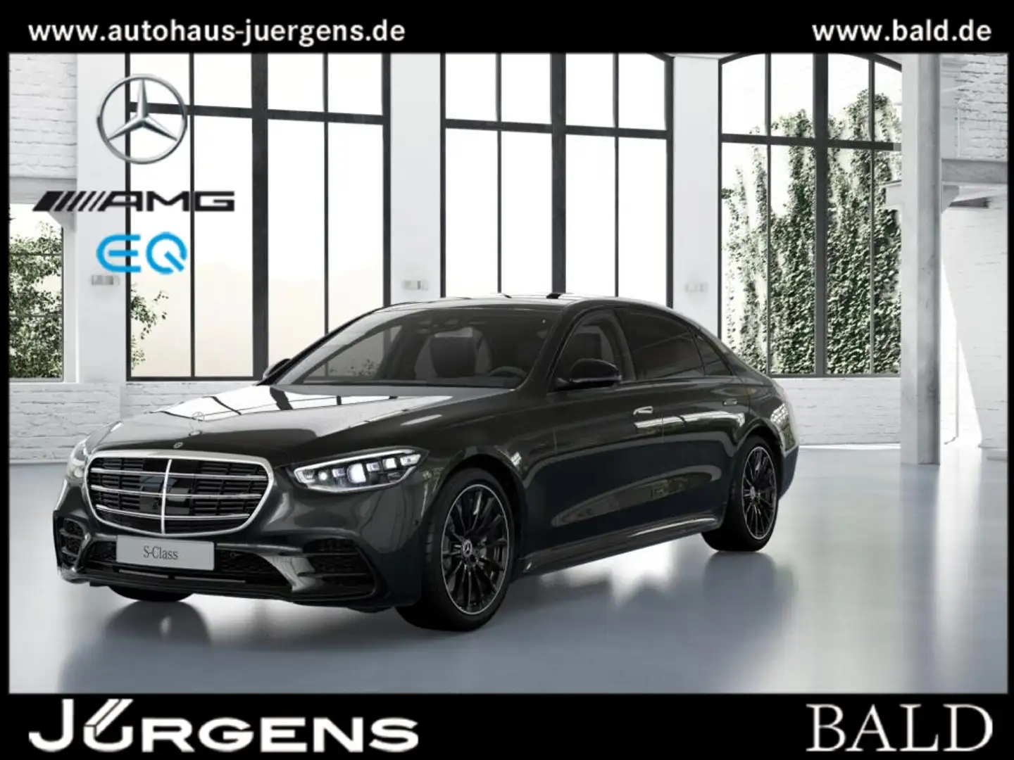 Mercedes-Benz S 580 e L AMG-Sport/Pano/Burm/Sitzklima/Airm/Key Grigio - 2