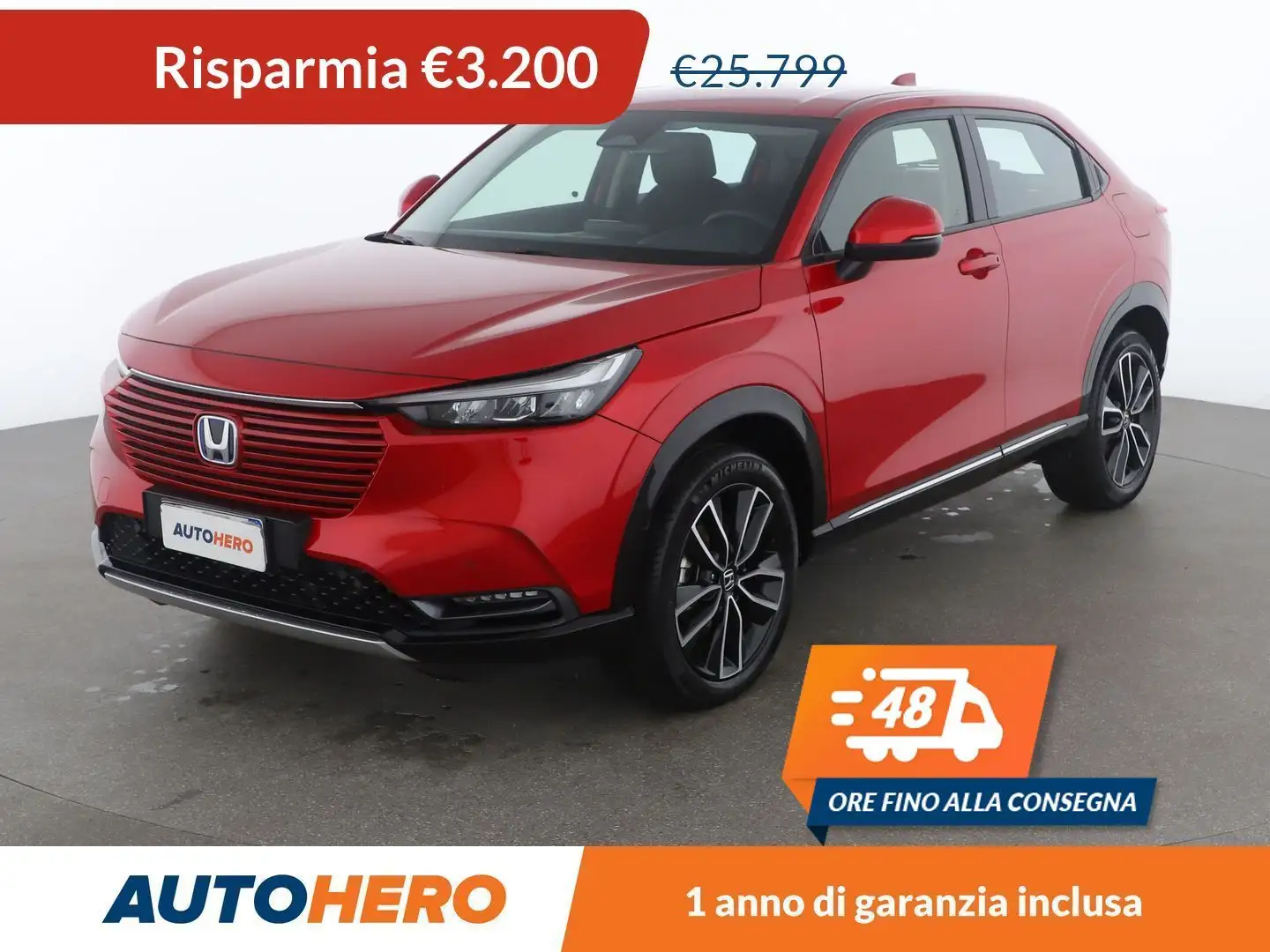Honda HR-V 1.5 i-MMD Hybrid Advance FHEV Rosso - 1