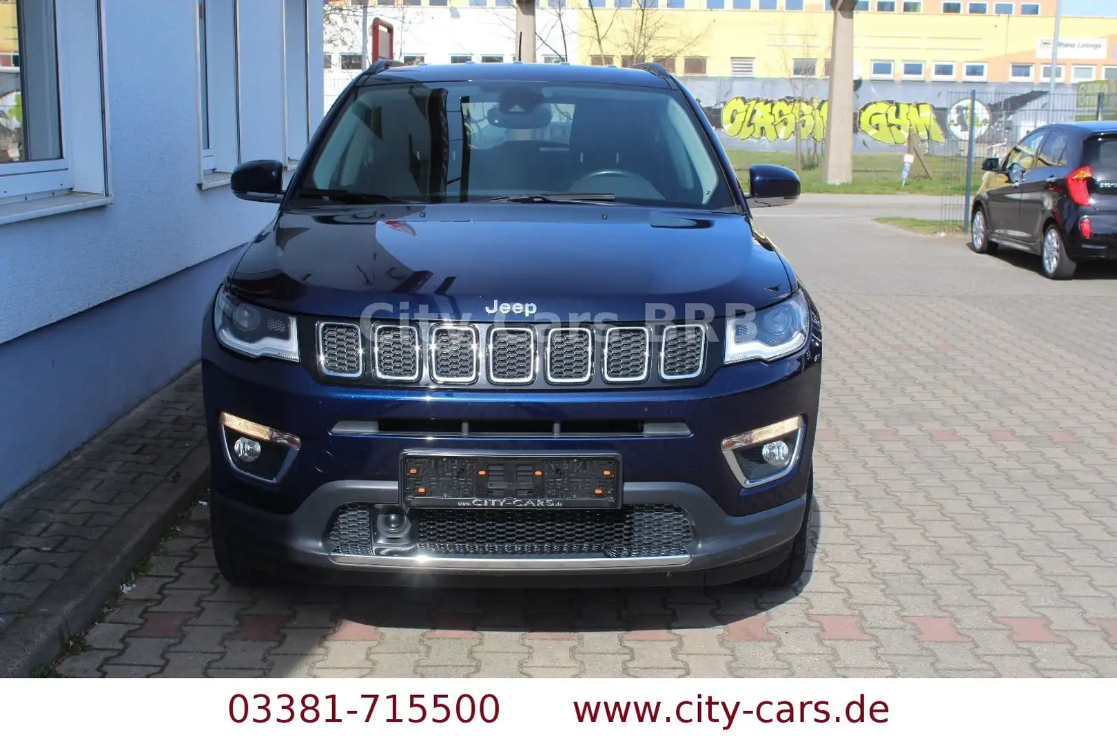 Jeep Compass Limited 4WD Autom.*AHK*Lenkradhzg. Blau - 2