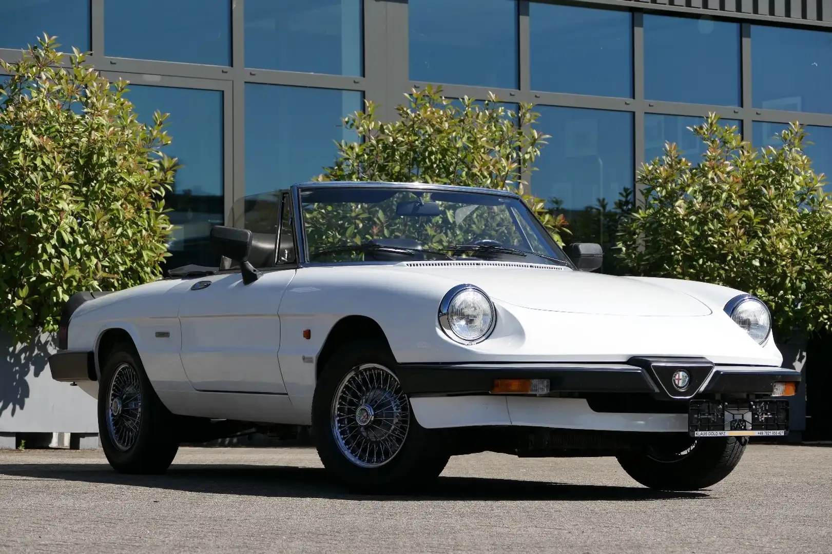 Alfa Romeo Spider 2,0 original 53886  Kilometer !!! Wit - 2