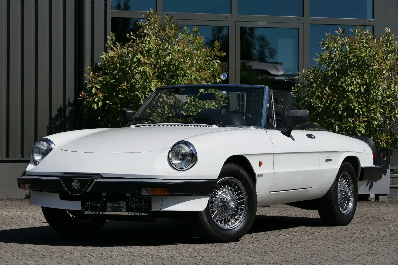 Alfa Romeo Spider 2,0 original 53886  Kilometer !!! Wit - 1
