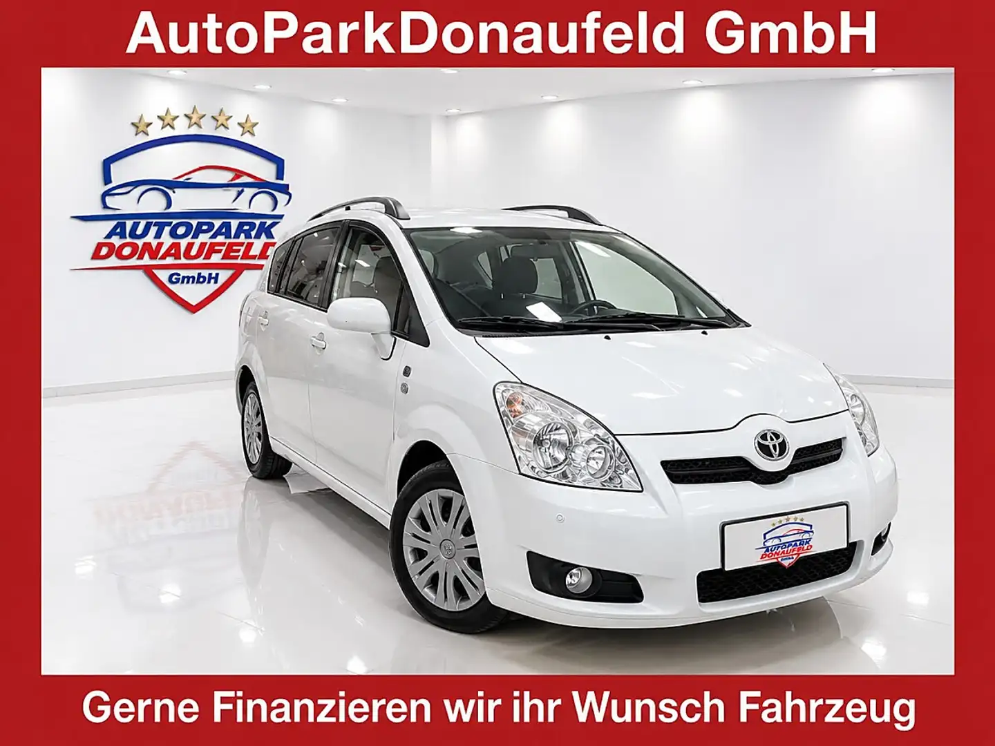 Toyota Corolla Verso 1,6 VVT-i Austria-Wenig Km- Weiß - 2