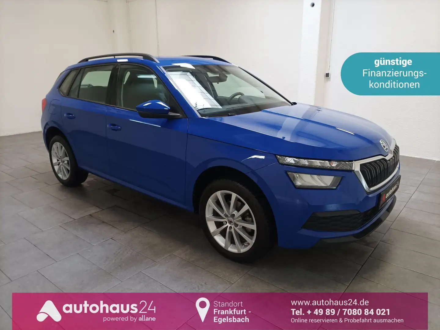Skoda Kamiq 1.0 TSI Active Carplay|PDC|USB|DAB Blu/Azzurro - 1