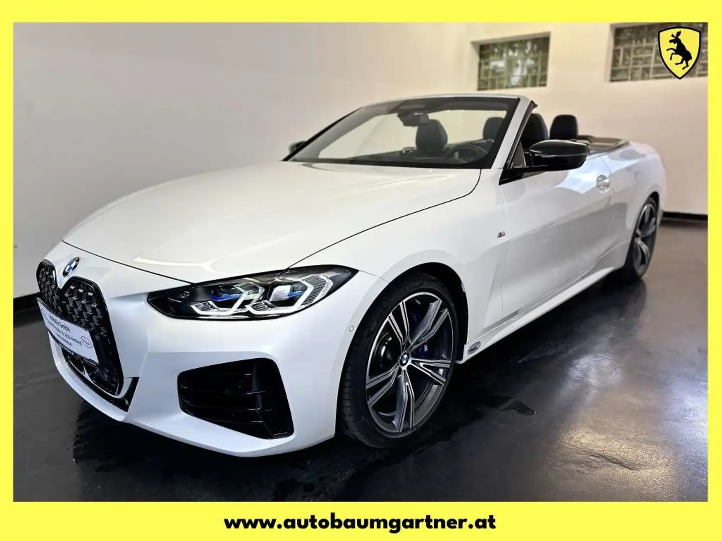 BMW 440 i Mi Cabrio 48 V Aut. G23 Heckantrieb Weiß - 1