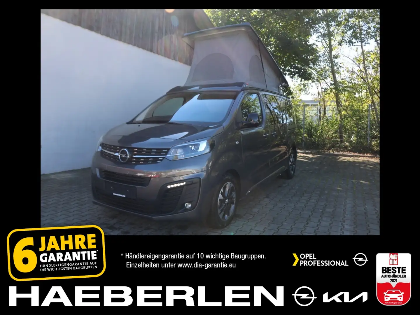 Opel Zafira Life Crosscamp Xenon*StandHz*2xKühlbox*AT Grey - 1