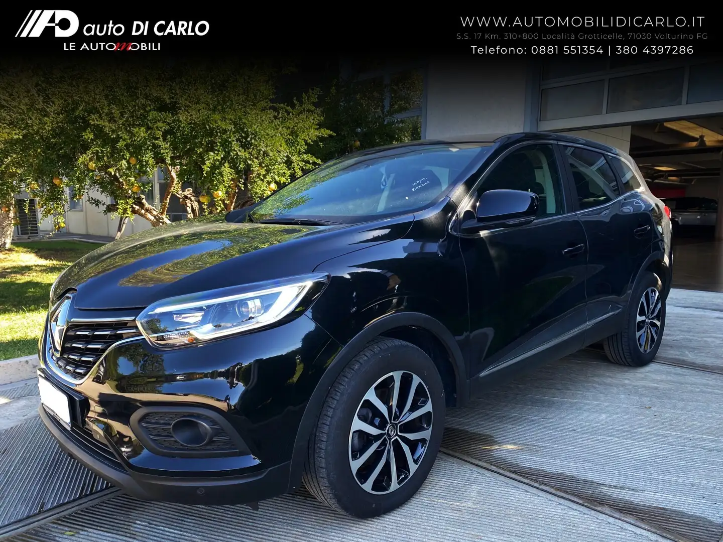 Renault Kadjar Blue dCi 8V 115CV EDC Techno Schwarz - 1