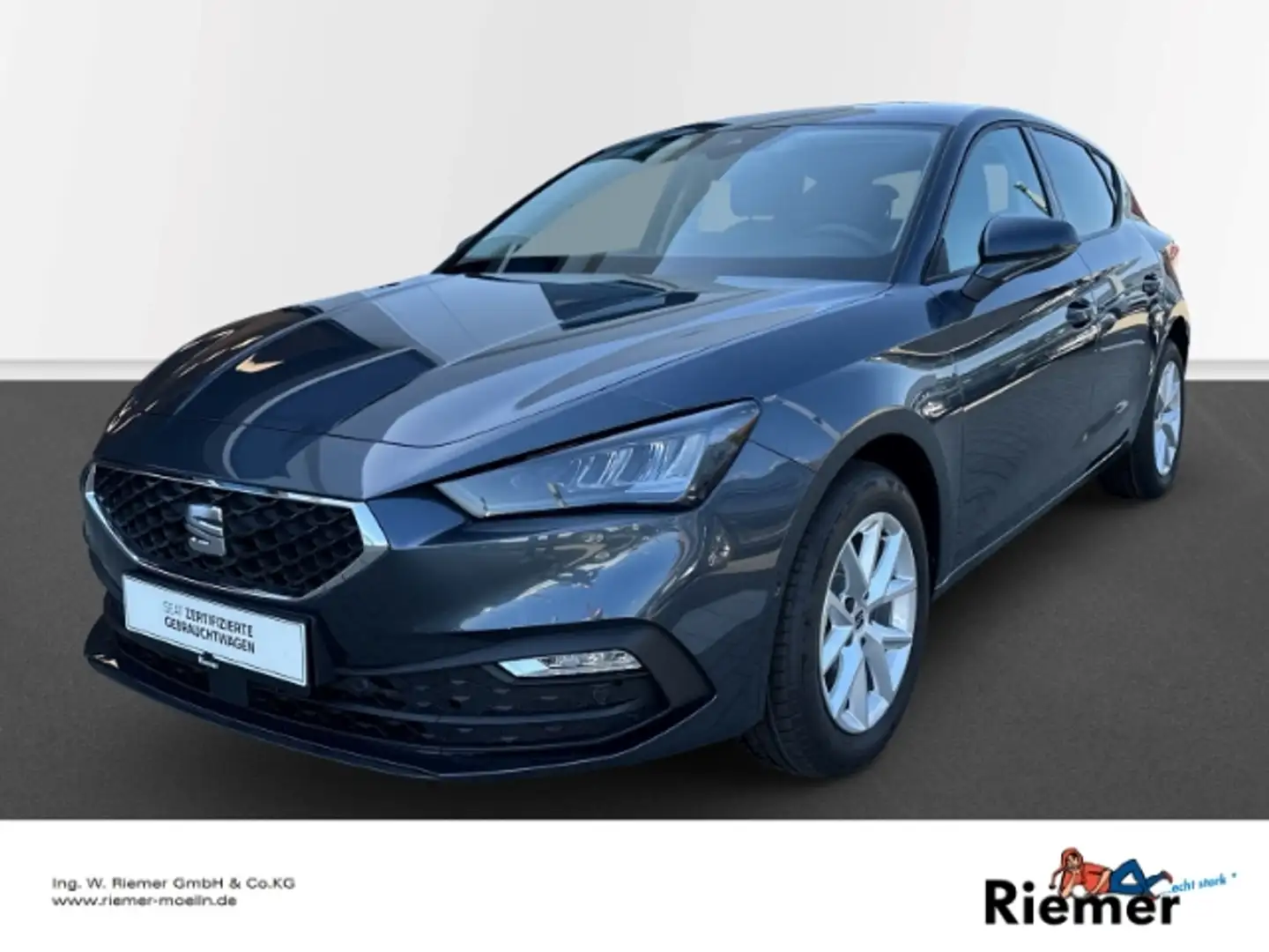 SEAT Leon 1.5 eTSI DSG Road Edition ACC CAM SHZ Grau - 1