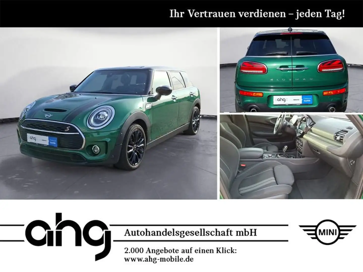 MINI Cooper S Clubman ALL4 Automatik Bluetooth Klima Vert - 1