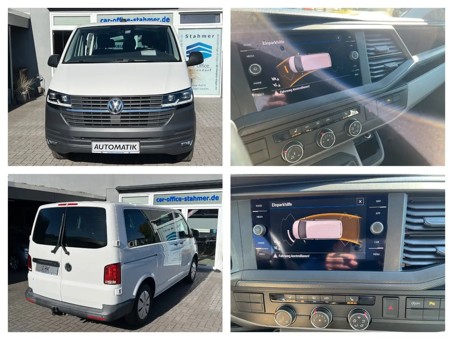 Volkswagen T6 Kombi 2.0TDi 150PS DSG*8 Si*AHK*St.hzg*So+WiR Weiß - 2
