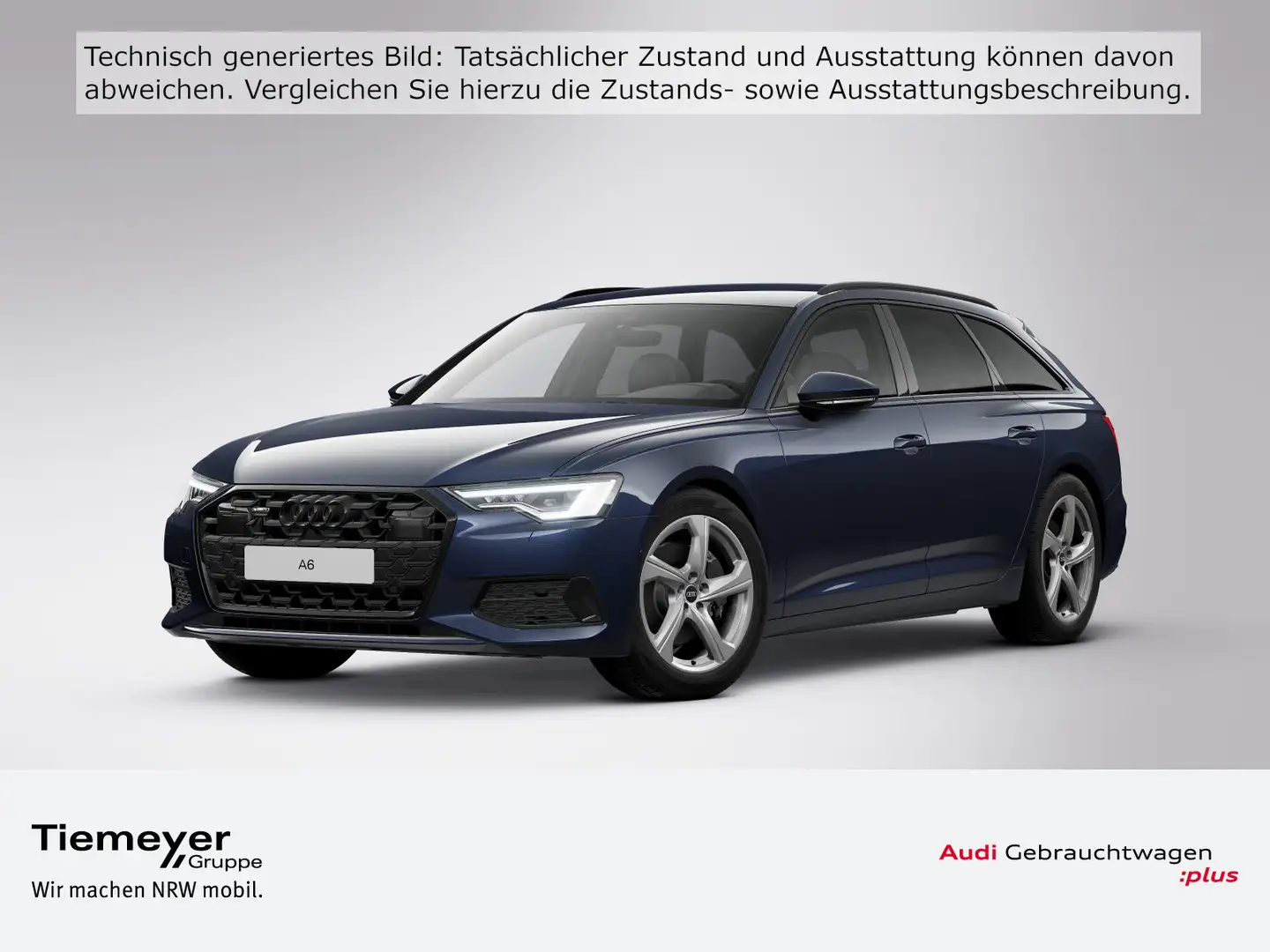 Audi A6 45 TDI Q ADVANCED LM19 MEMORY AHK KAMER Blau - 1