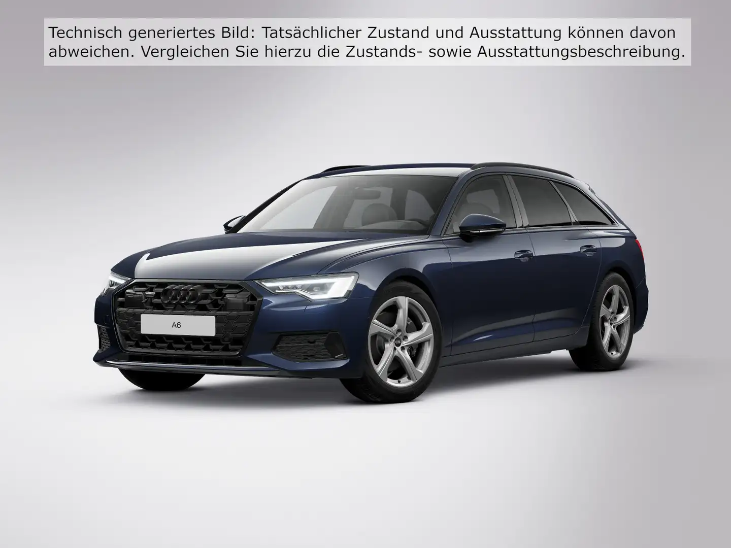 Audi A6 45 TDI Q ADVANCED LM19 MEMORY AHK KAMER Blau - 2